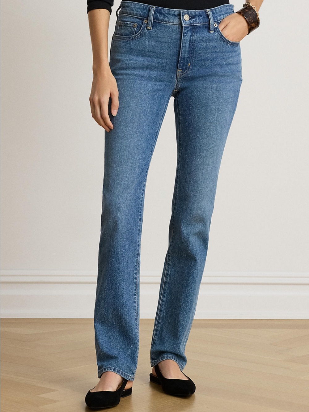 Lauren Ralph Lauren Denim Jeans in Medium Blue